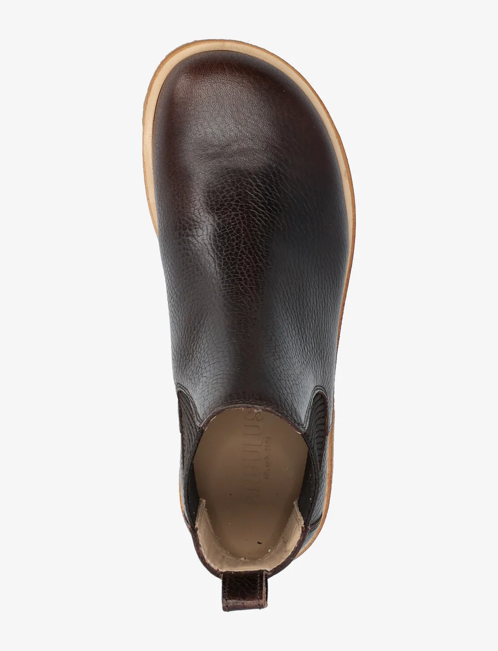 ANGULUS - Booties - flat - with elastic - stiefel - 2505/046 dark brown - 3