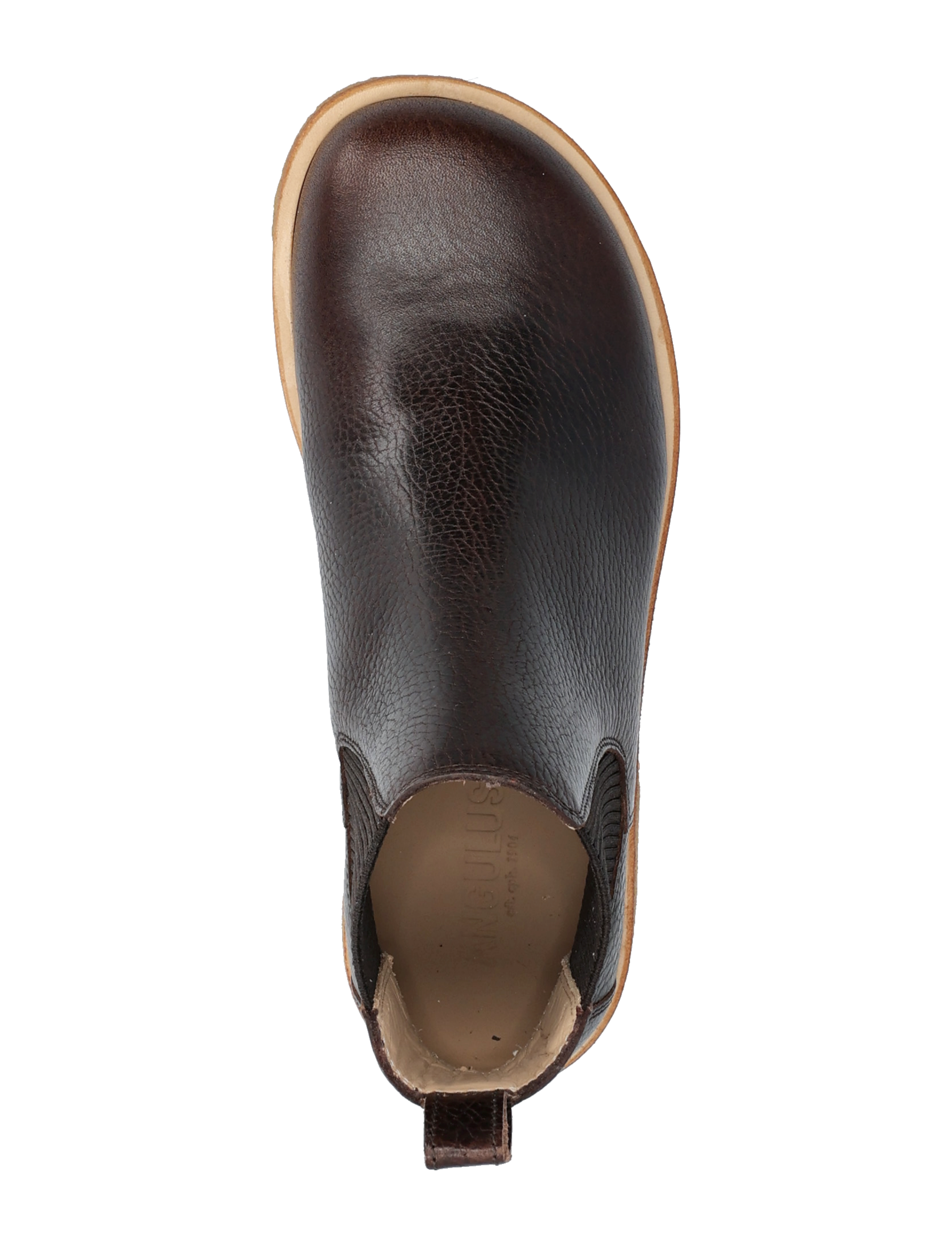 ANGULUS - Booties - flat - with elastic - chelsea støvler - 2505/046 dark brown - 3