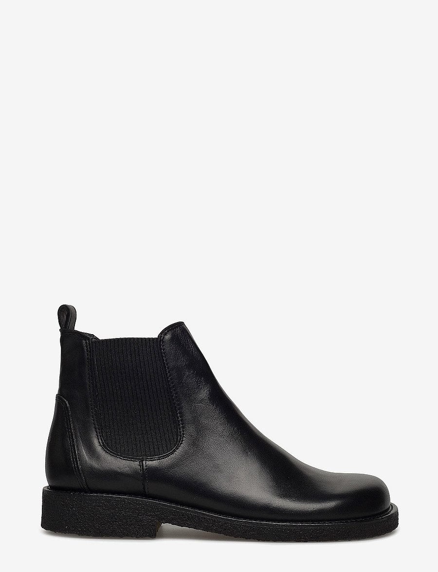 ANGULUS - Booties - flat - with elastic - stiefel - 2504/019 black/black - 1