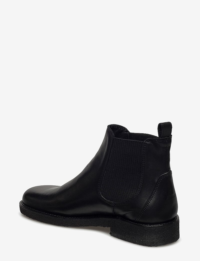 ANGULUS - Booties - flat - with elastic - stiefel - 2504/019 black/black - 3