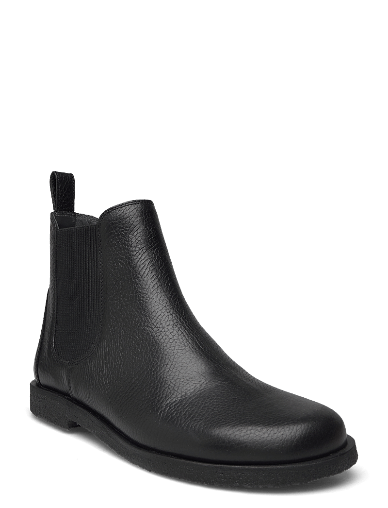 ANGULUS - Booties - flat - with elastic - stiefel - 2504/019 black/black - 0