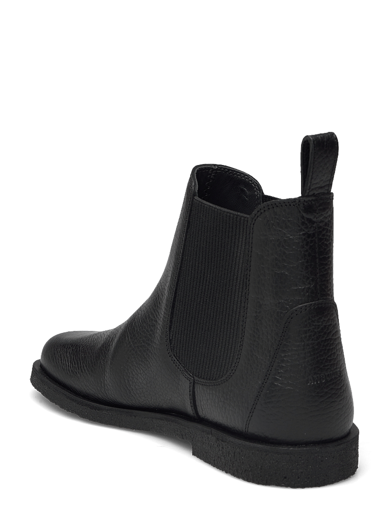 ANGULUS - Booties - flat - with elastic - stiefel - 2504/019 black/black - 4