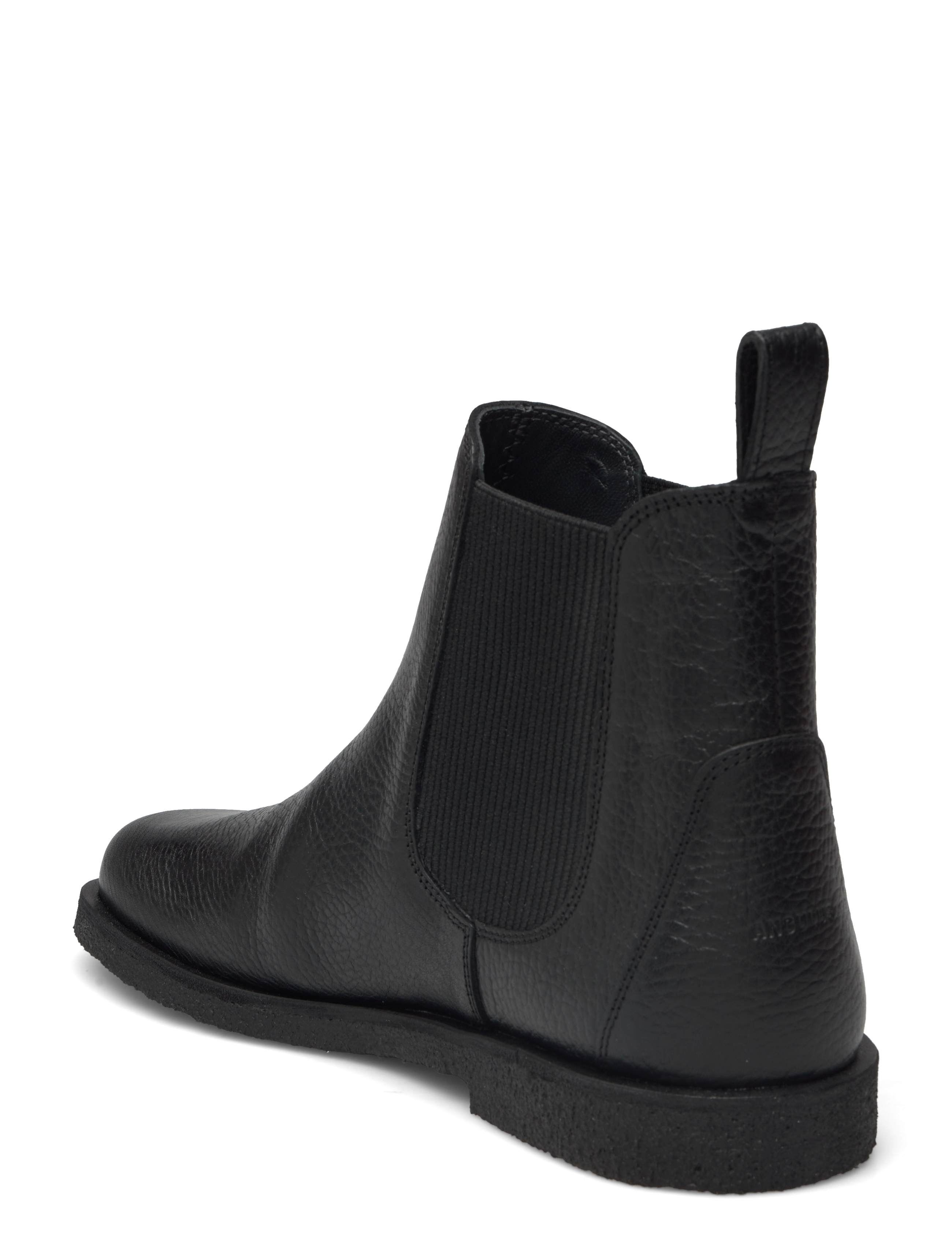ANGULUS - Booties - flat - with elastic - stiefel - 2504/019 black/black - 4