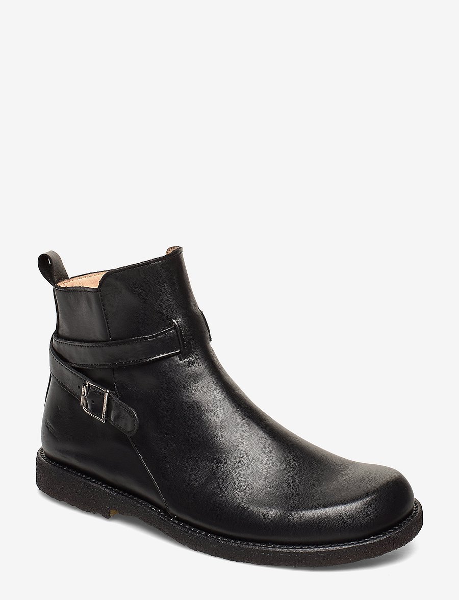 ANGULUS - Booties - flat - flade ankelstøvler - 1604 black - 0
