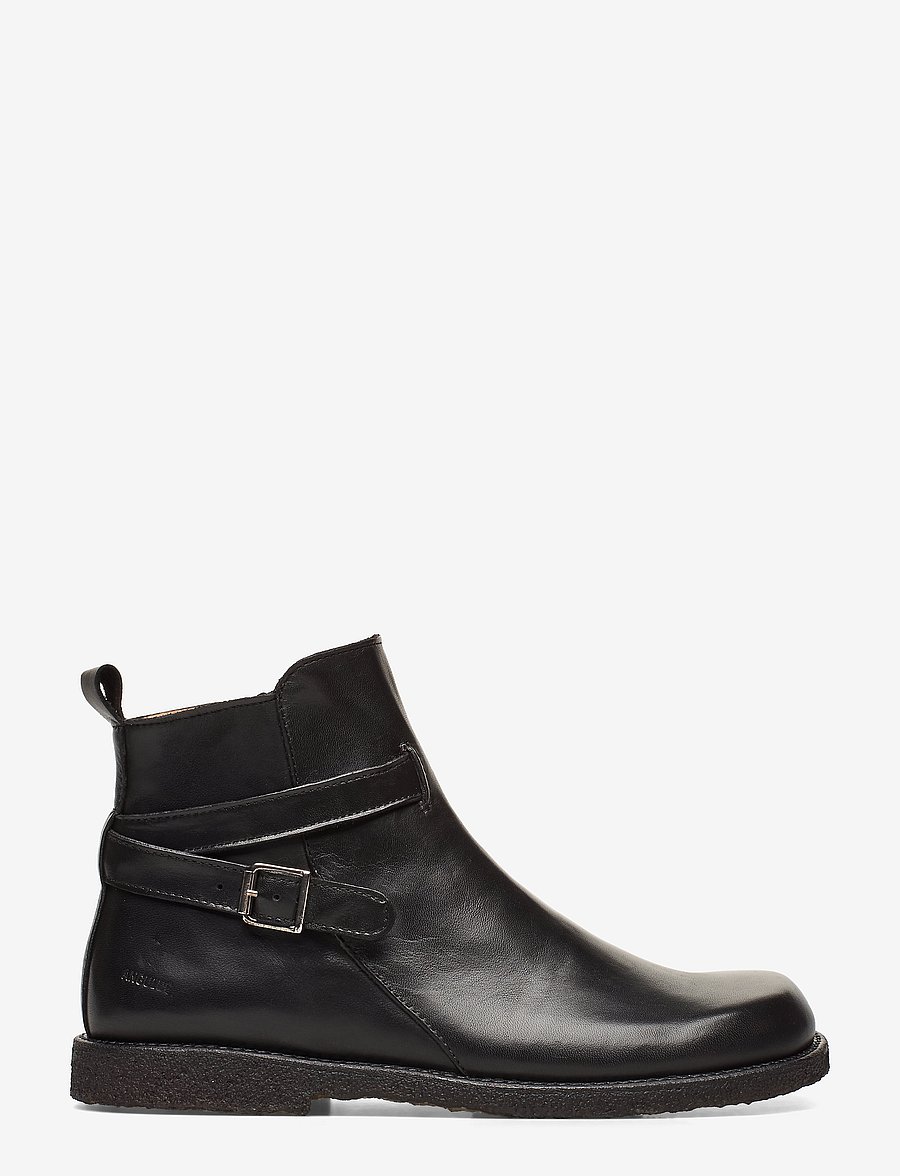 ANGULUS - Booties - flat - flade ankelstøvler - 1604 black - 1