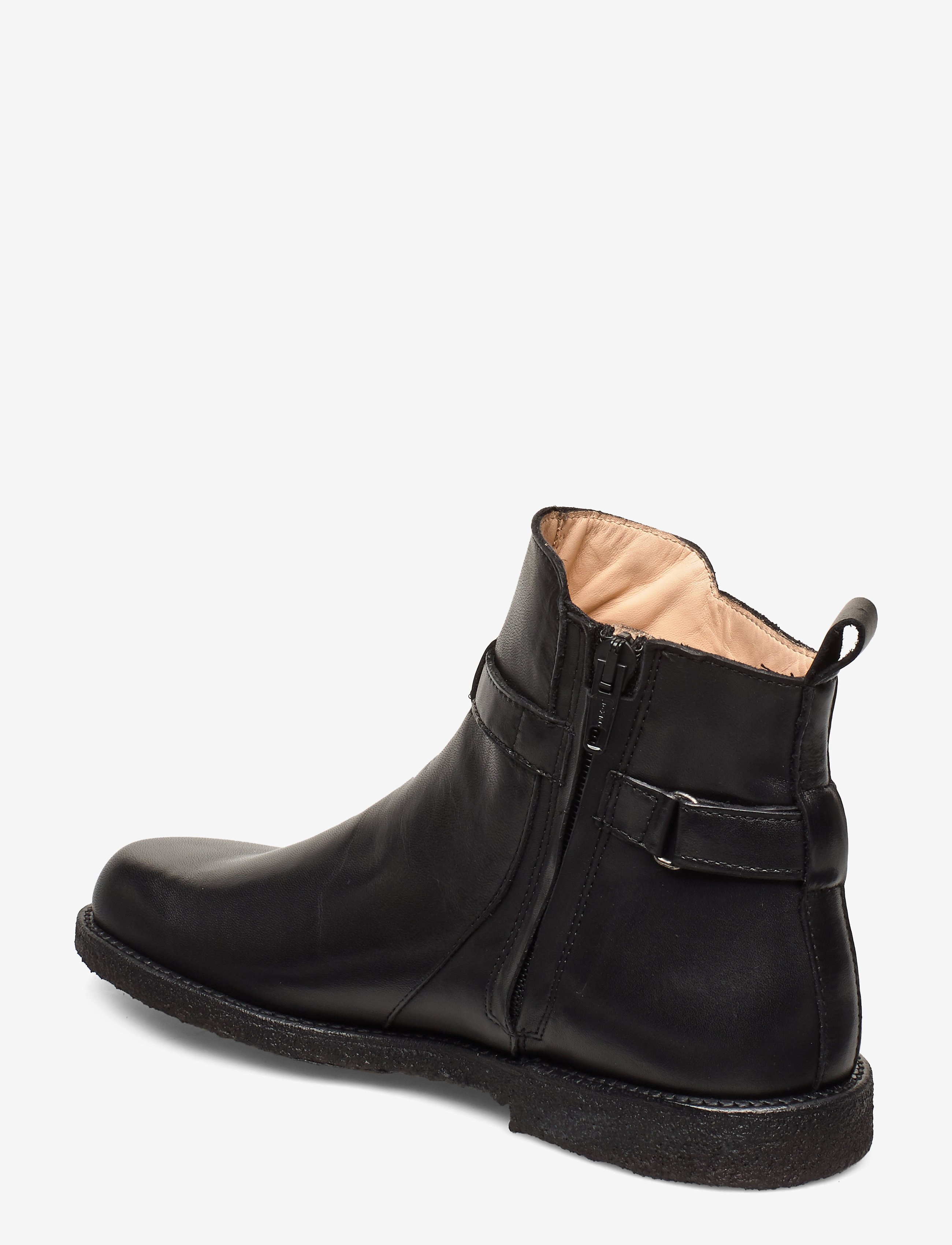 ANGULUS - Booties - flat - flade ankelstøvler - 1604 black - 2