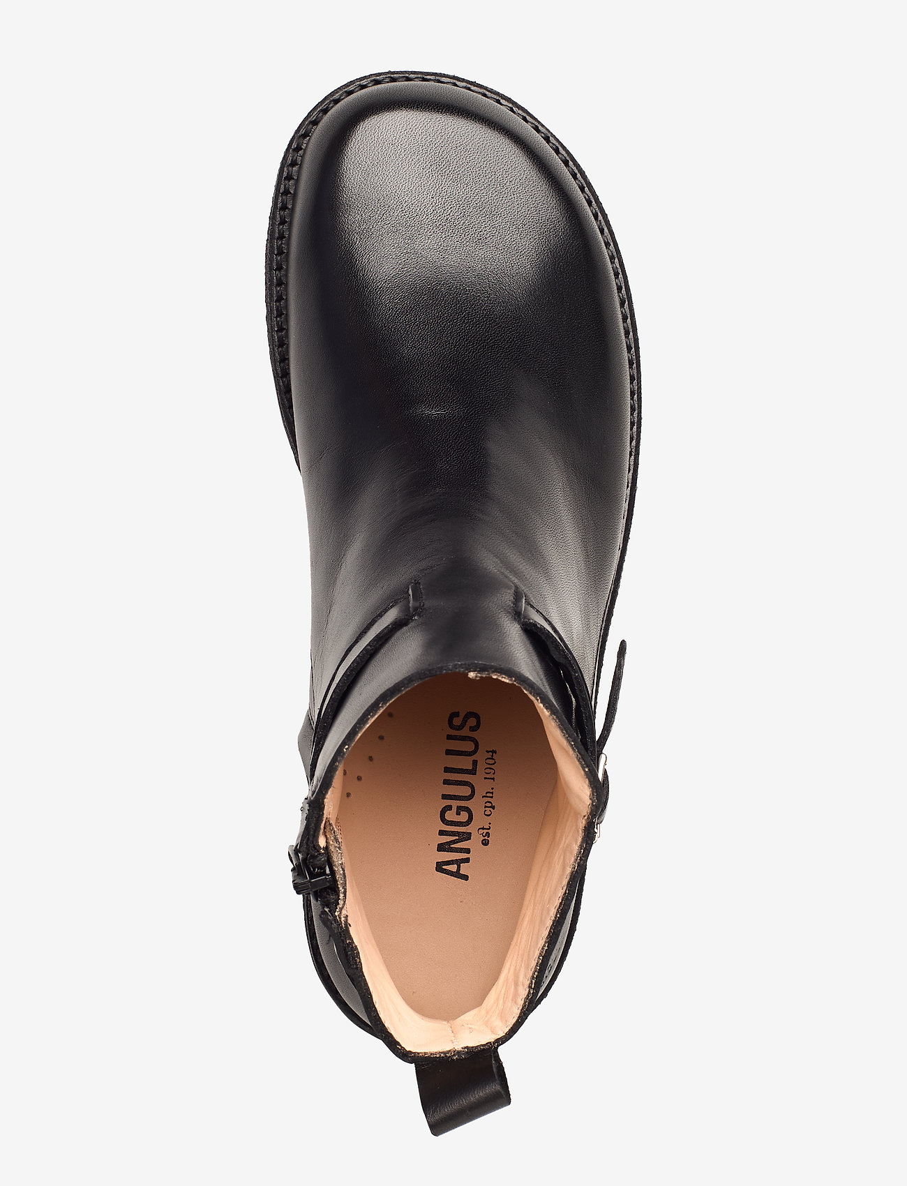 ANGULUS - Booties - flat - platta ankelboots - 1604 black - 3