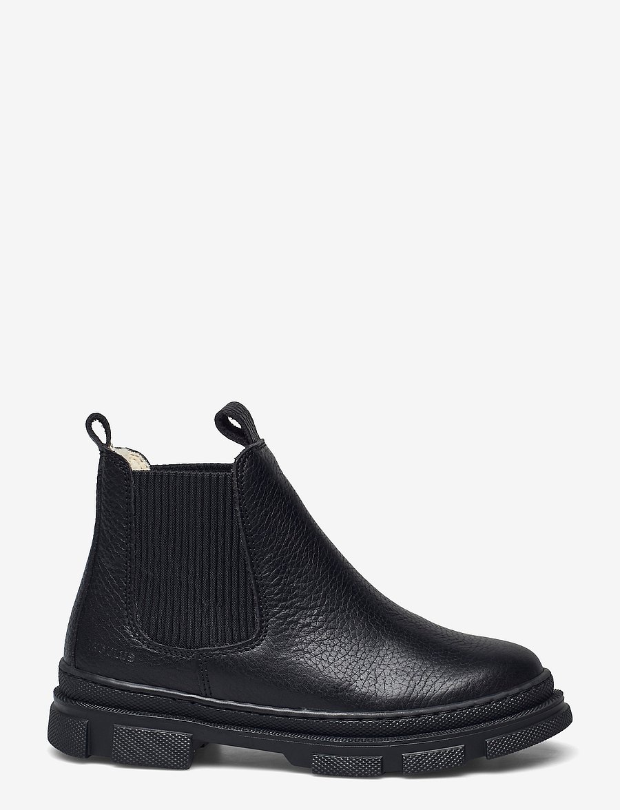 ANGULUS - Booties - flat - with elastic - vinterstövlar - 2504/019 black/black - 2