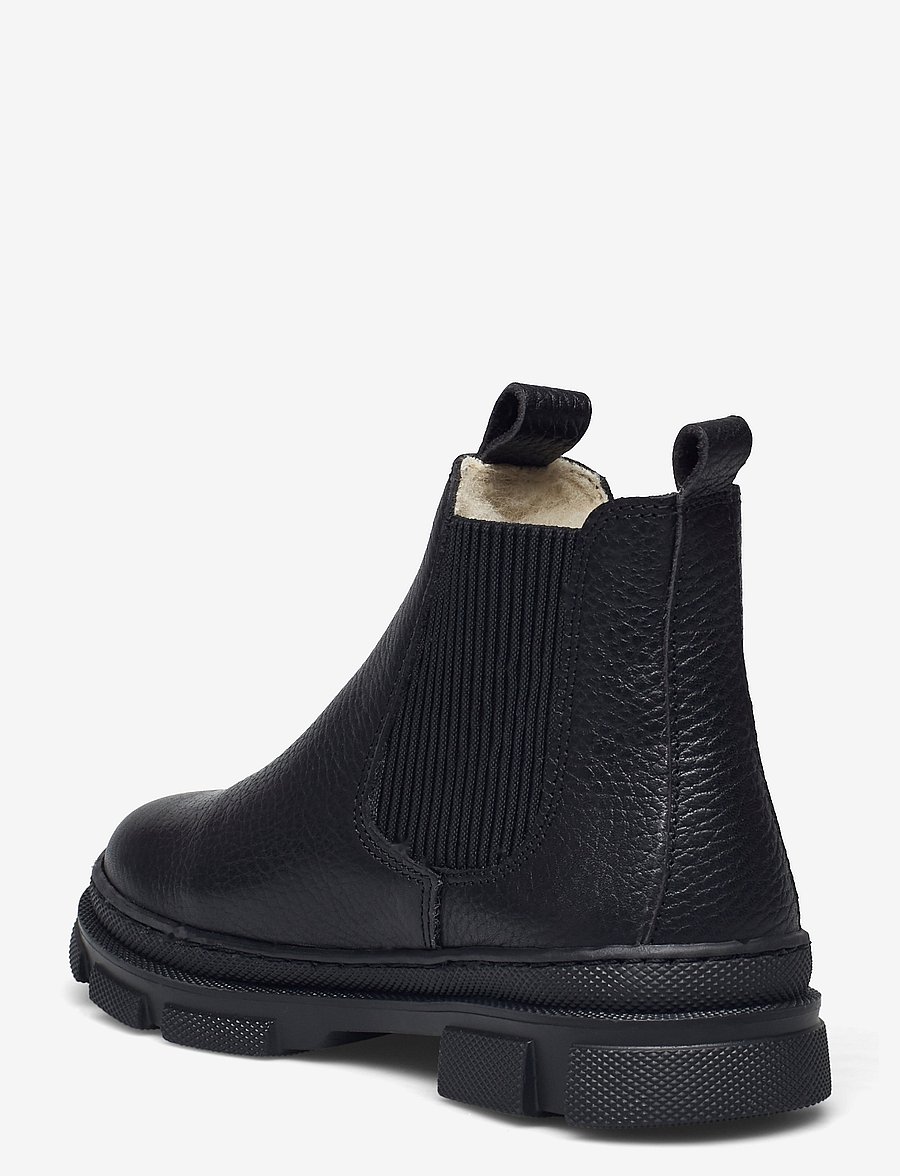ANGULUS - Booties - flat - with elastic - vinterstövlar - 2504/019 black/black - 3