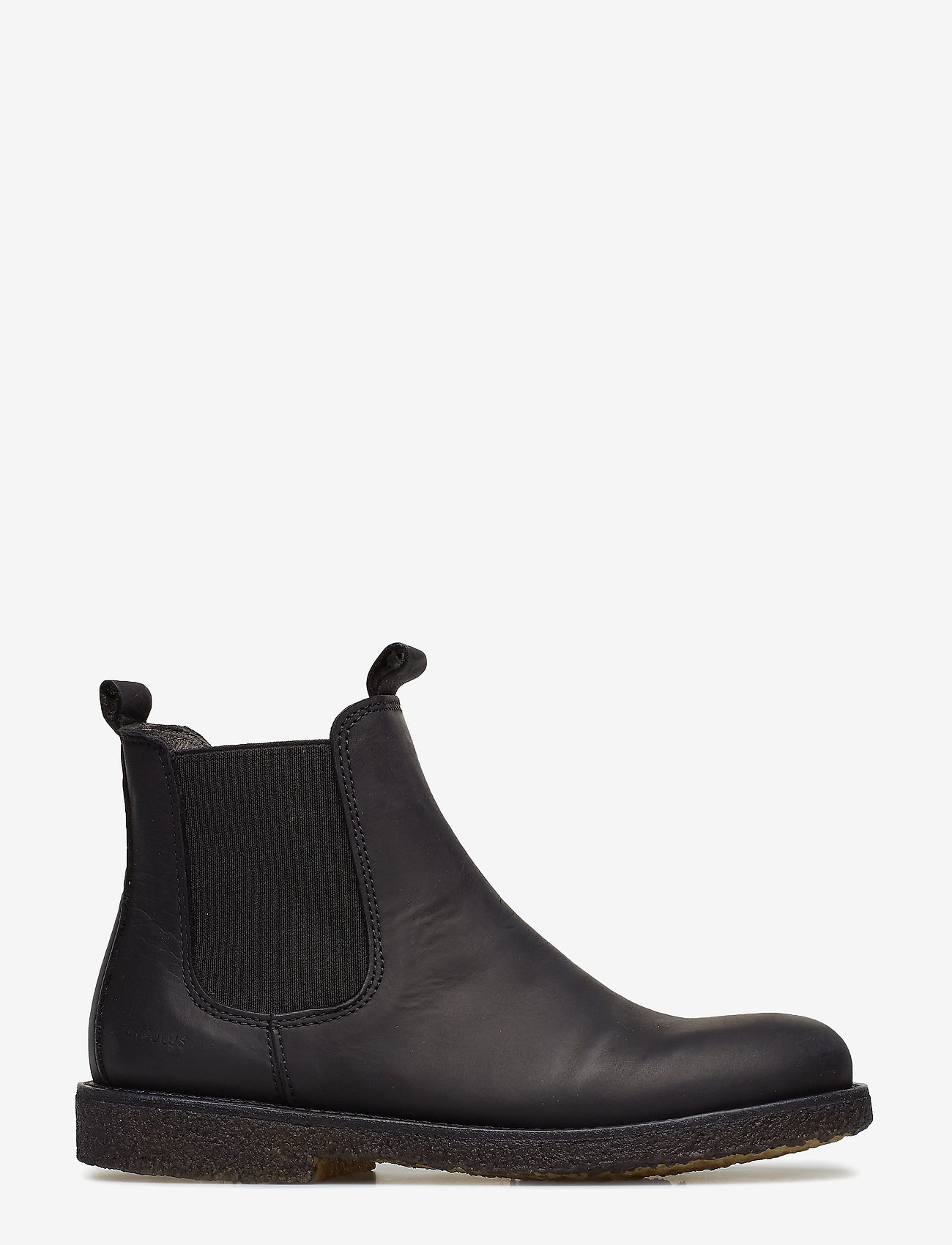 ANGULUS - Booties - flat - with elastic - 2500/001 black/black - 1