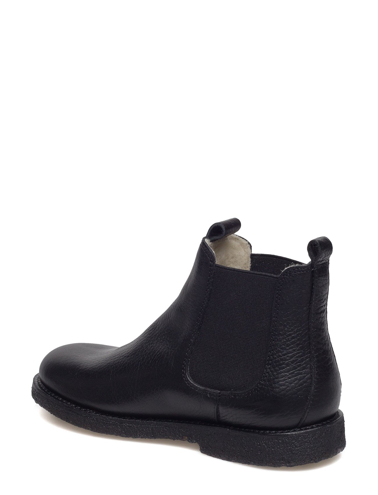 ANGULUS - Booties - flat - with elastic - saapad - 2504/001 black/black - 2