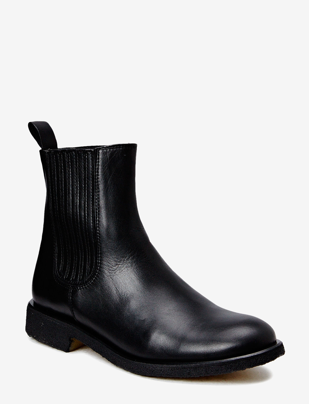 ANGULUS Booties - flat - with elastic - Støvler - 1604/001 BLACK/BLACK / black