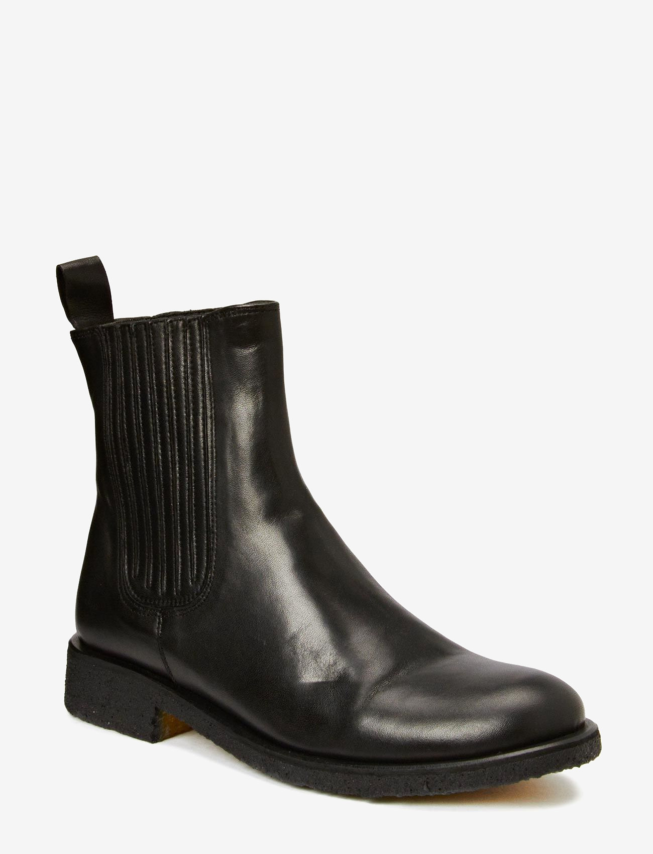 ANGULUS - Booties - flat - with elastic - chelsea støvler - 1604/001 black/black - 3