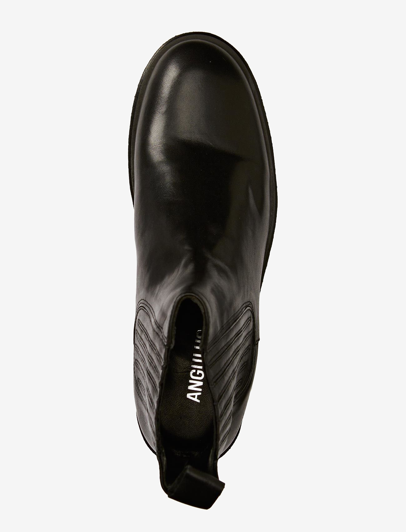 ANGULUS - Booties - flat - with elastic - chelsea støvler - 1604/001 black/black - 2