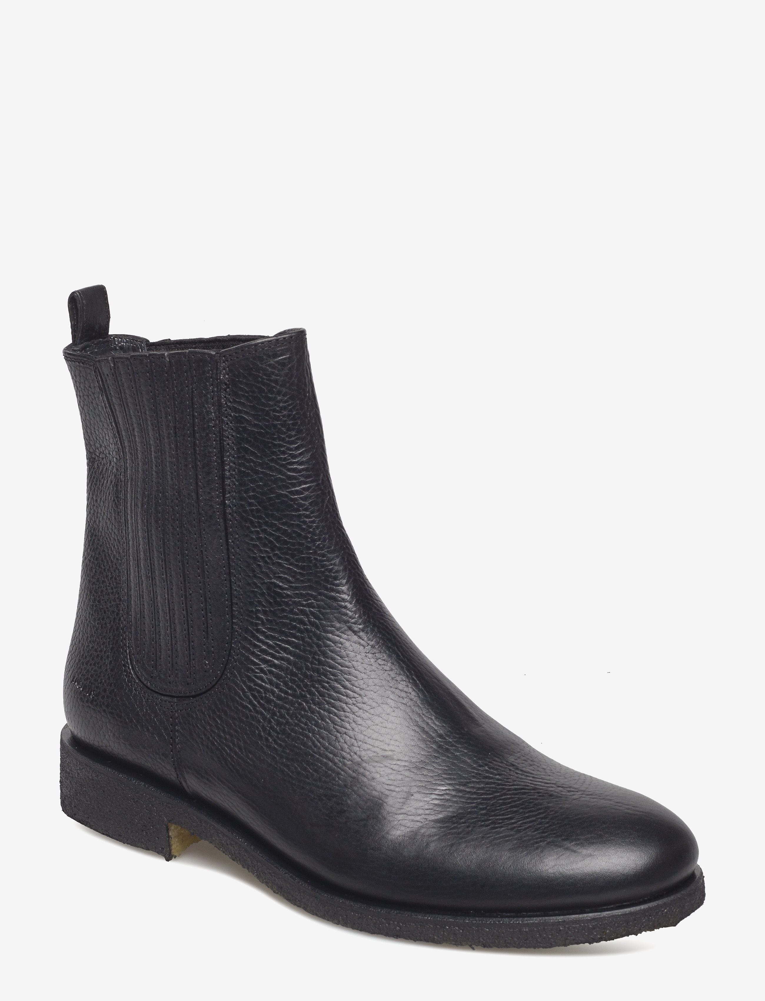 Booties - flat - with elastic - 2504/019 BLACK/BLACK