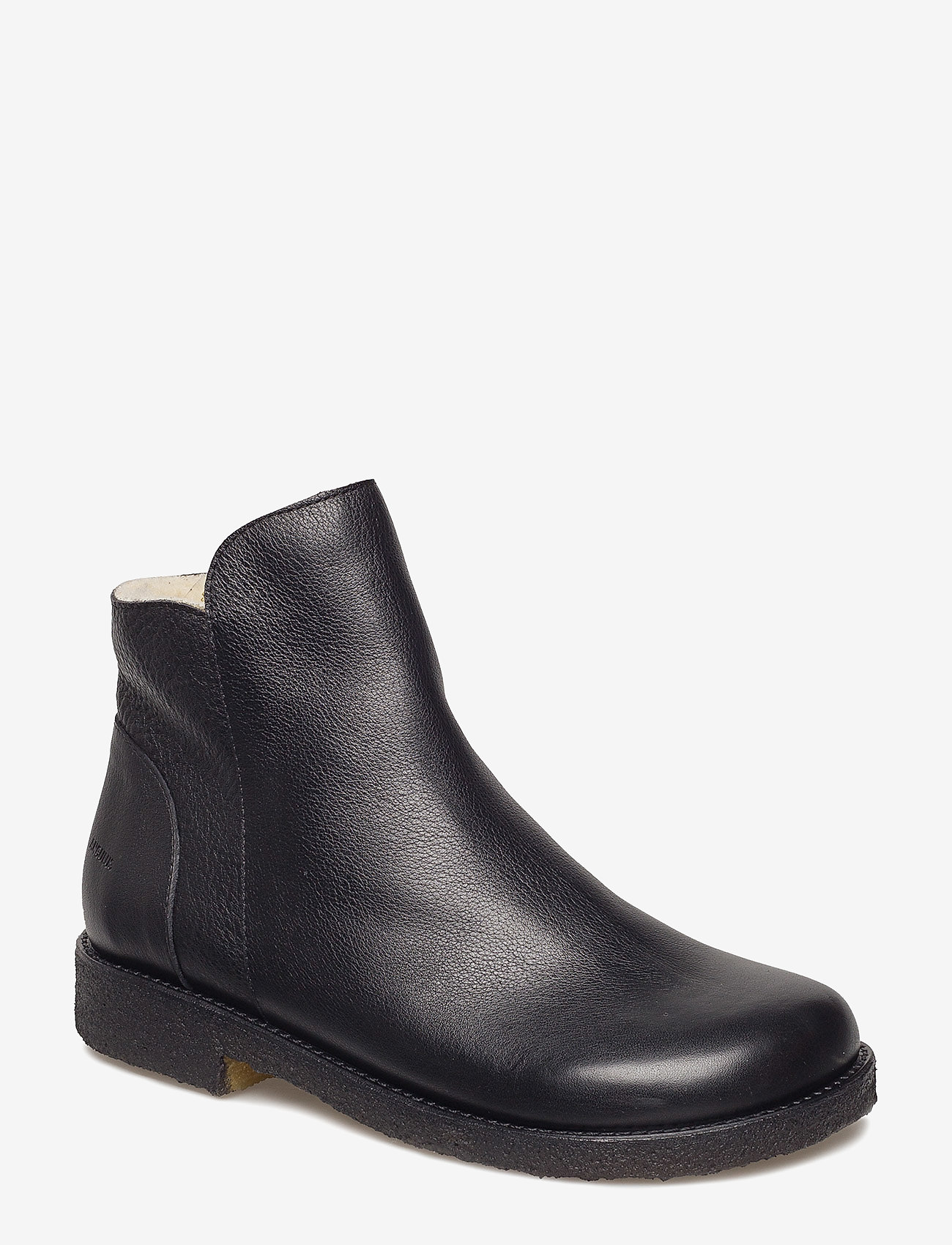 ANGULUS - Booties - flat - with zipper - 1933 black - 3