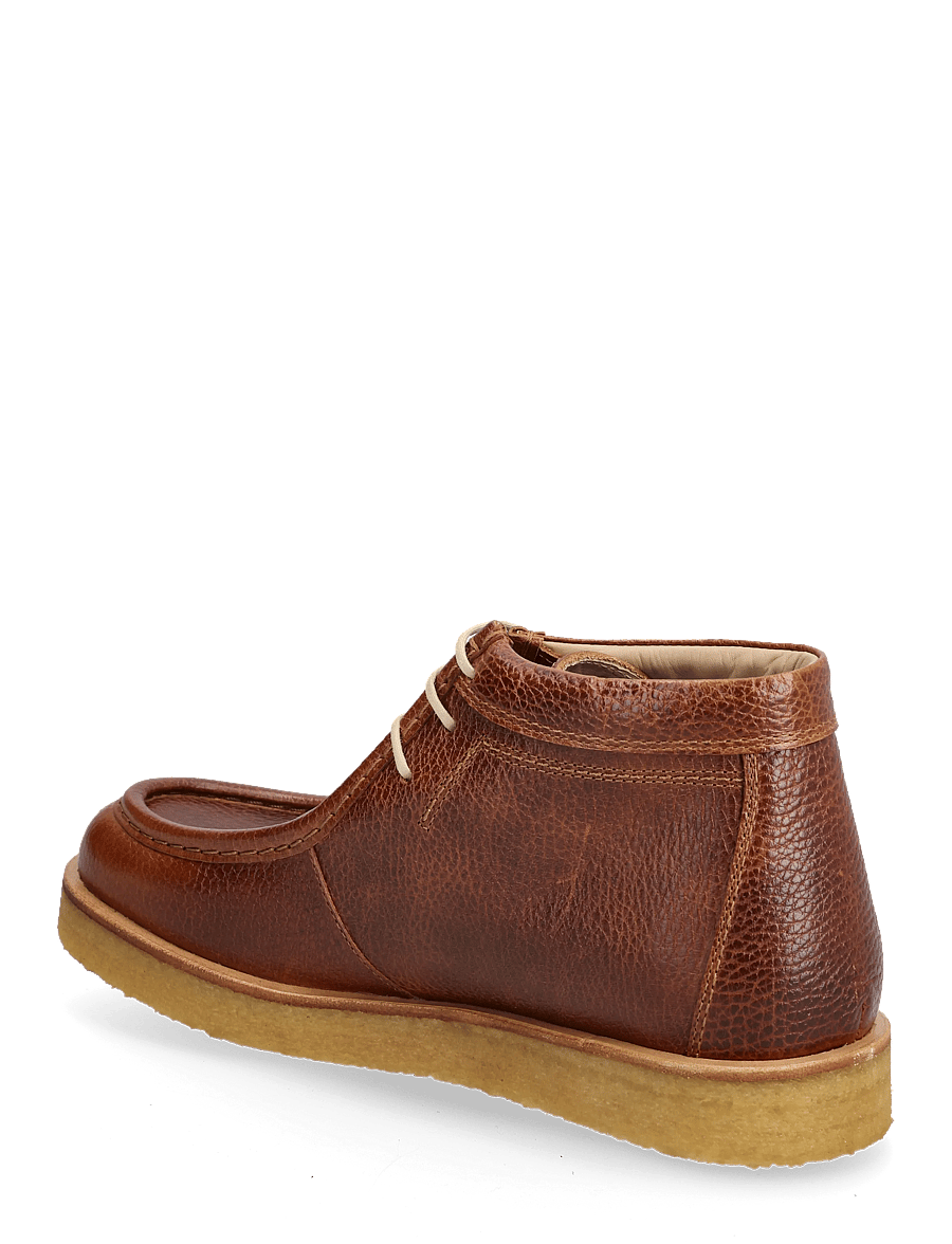ANGULUS - Shoes - flat - with lace - płaskie botki - 2509 cognac - 2