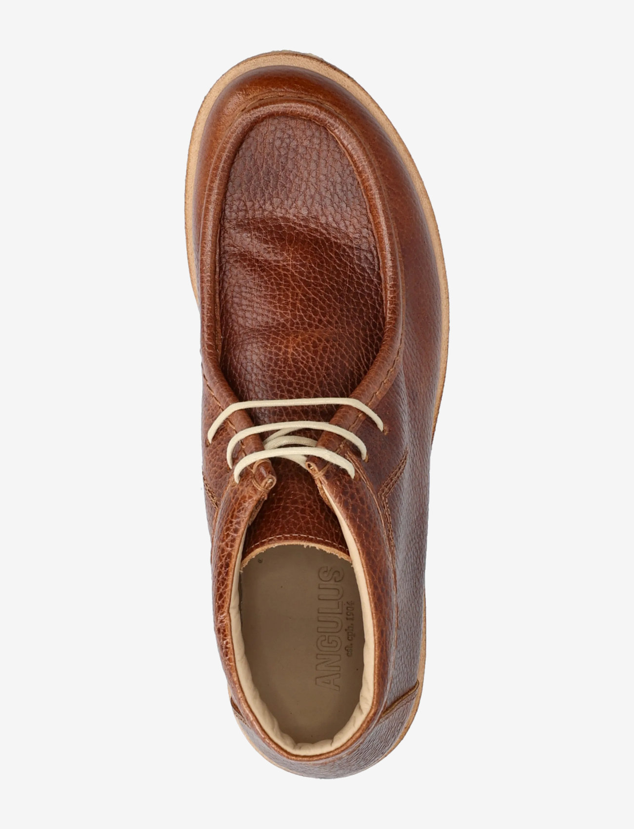 ANGULUS - Shoes - flat - with lace - flat ankle boots - 2509 cognac - 3