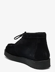 ANGULUS - Shoes - flat - with lace - płaskie buty - 1163/2486 black/black glitter - 2
