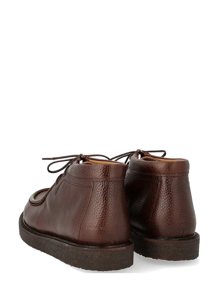 ANGULUS - Shoes - flat - with lace - flache stiefeletten - 2505 dark brown - 2
