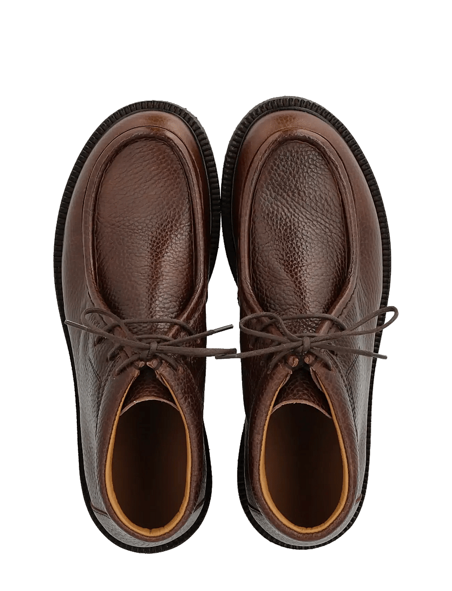 ANGULUS - Shoes - flat - with lace - flache stiefeletten - 2505 dark brown - 3