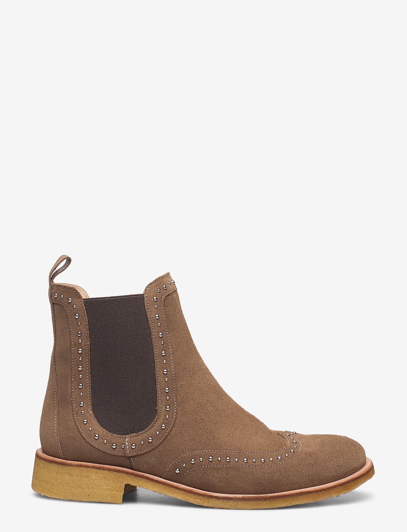 ANGULUS - Booties - flat - with elastic - 1198/003 light cognac/ brown - 1