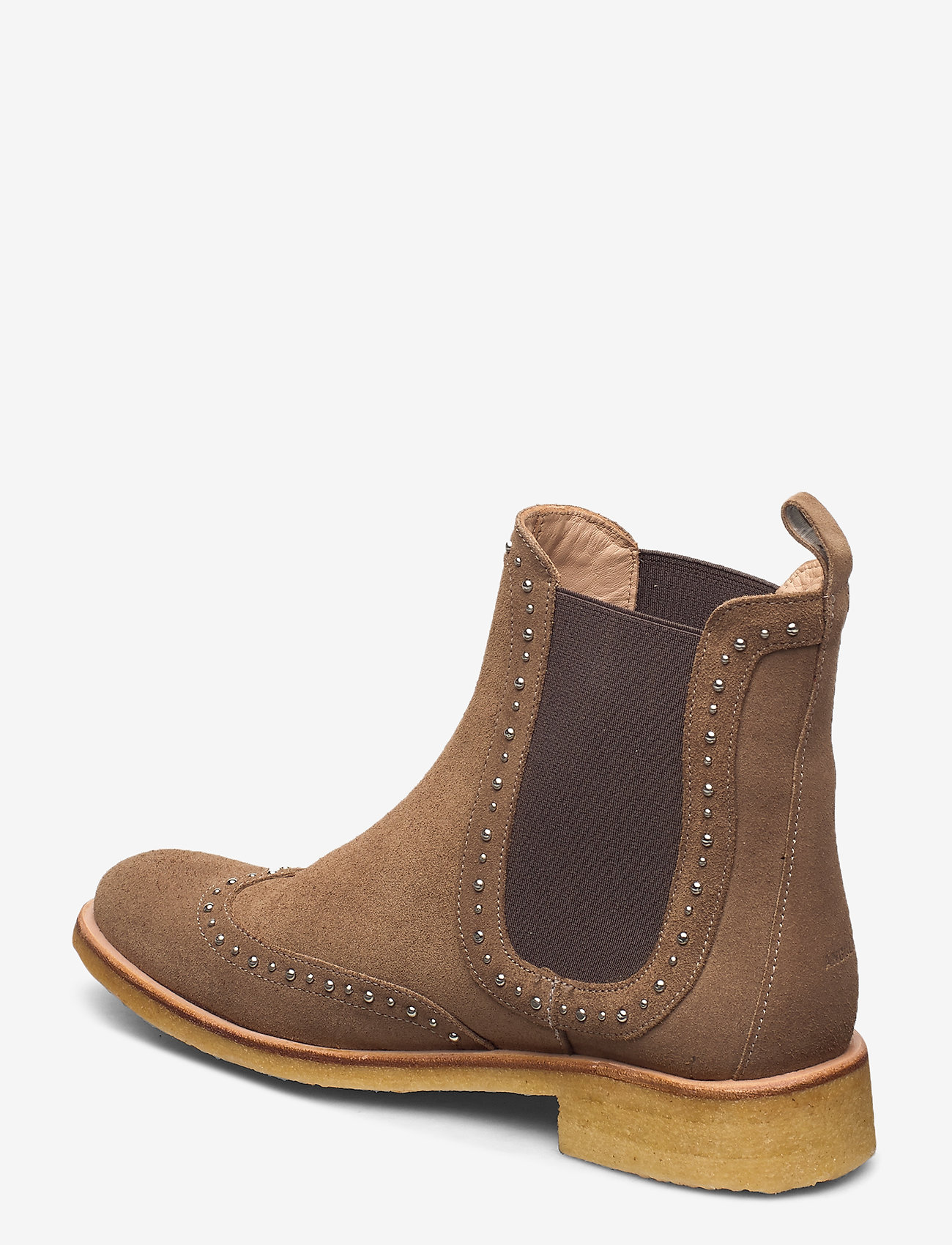 ANGULUS - Booties - flat - with elastic - 1198/003 light cognac/ brown - 2