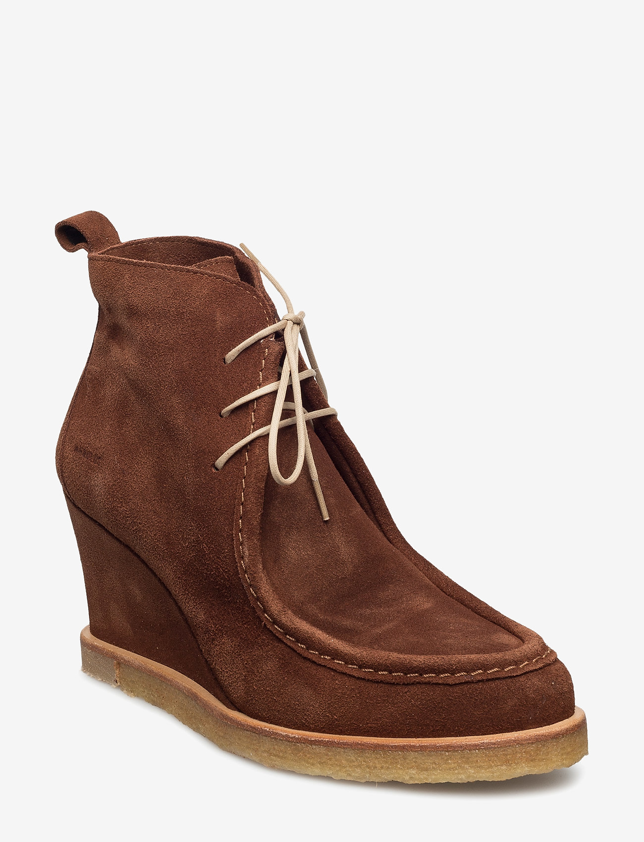Booties - Wedge - 1166 COGNAC