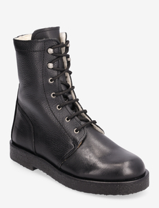 Boots - flat - with laces, ANGULUS
