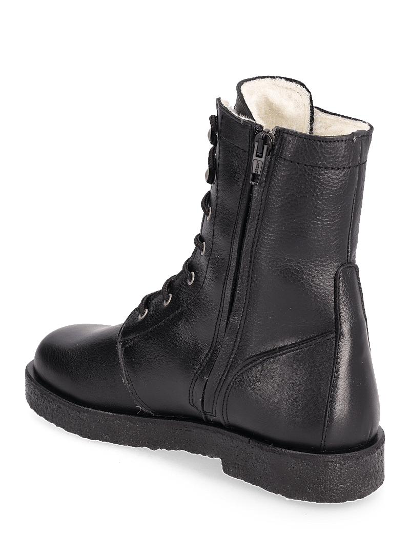 ANGULUS - Boots - flat - with laces - paeltega saapad - 1933 black - 2