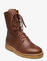 ANGULUS - Boots - flat - with laces - kobiety - 2509 cognac - 0