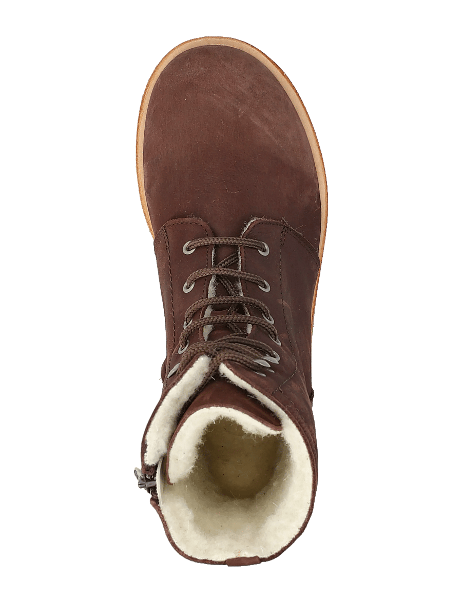 ANGULUS - Boots - flat - with laces - flat ankle boots - 2581 brown - 3