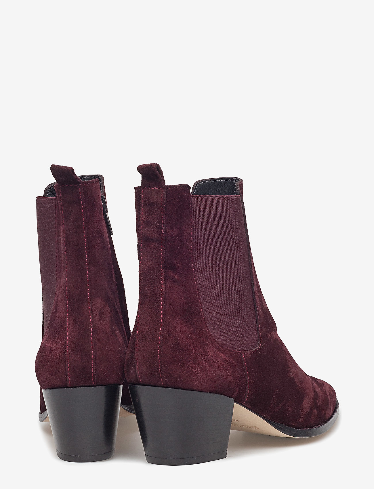 ANGULUS - Booties - Block heel - with elas - 2195/031 bordeaux - 4