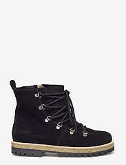 ANGULUS - Boots - flat - with laces - 1163/2014 black/black lamb woo - 4