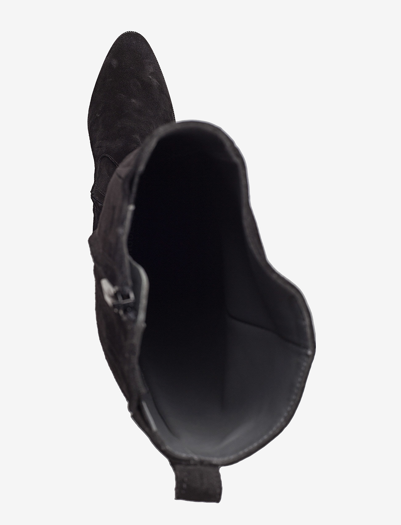 ANGULUS - Bootie - block heel - with zippe - 1163 black - 3