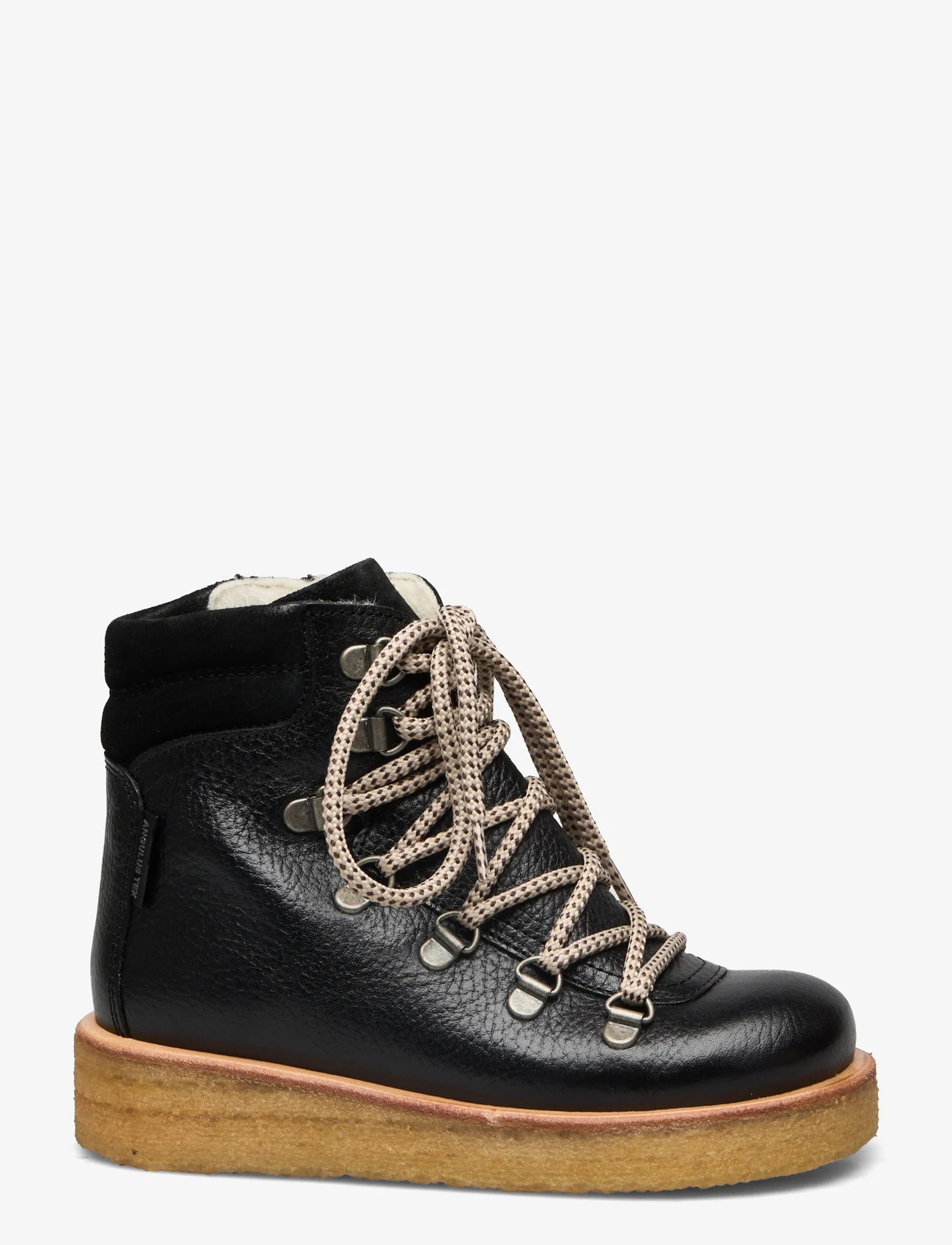 ANGULUS - Boots - flat - dzieci - 2504/1163 black/black - 1