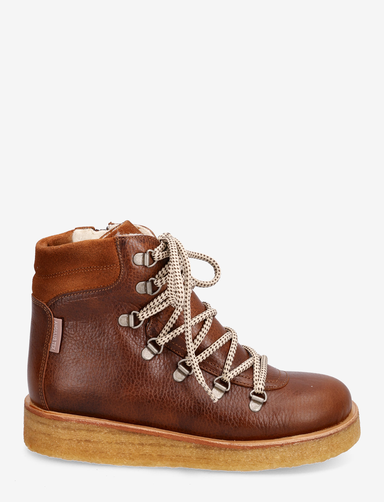 ANGULUS - Boots - flat - höstskor - 2509/2219 cognac - 1