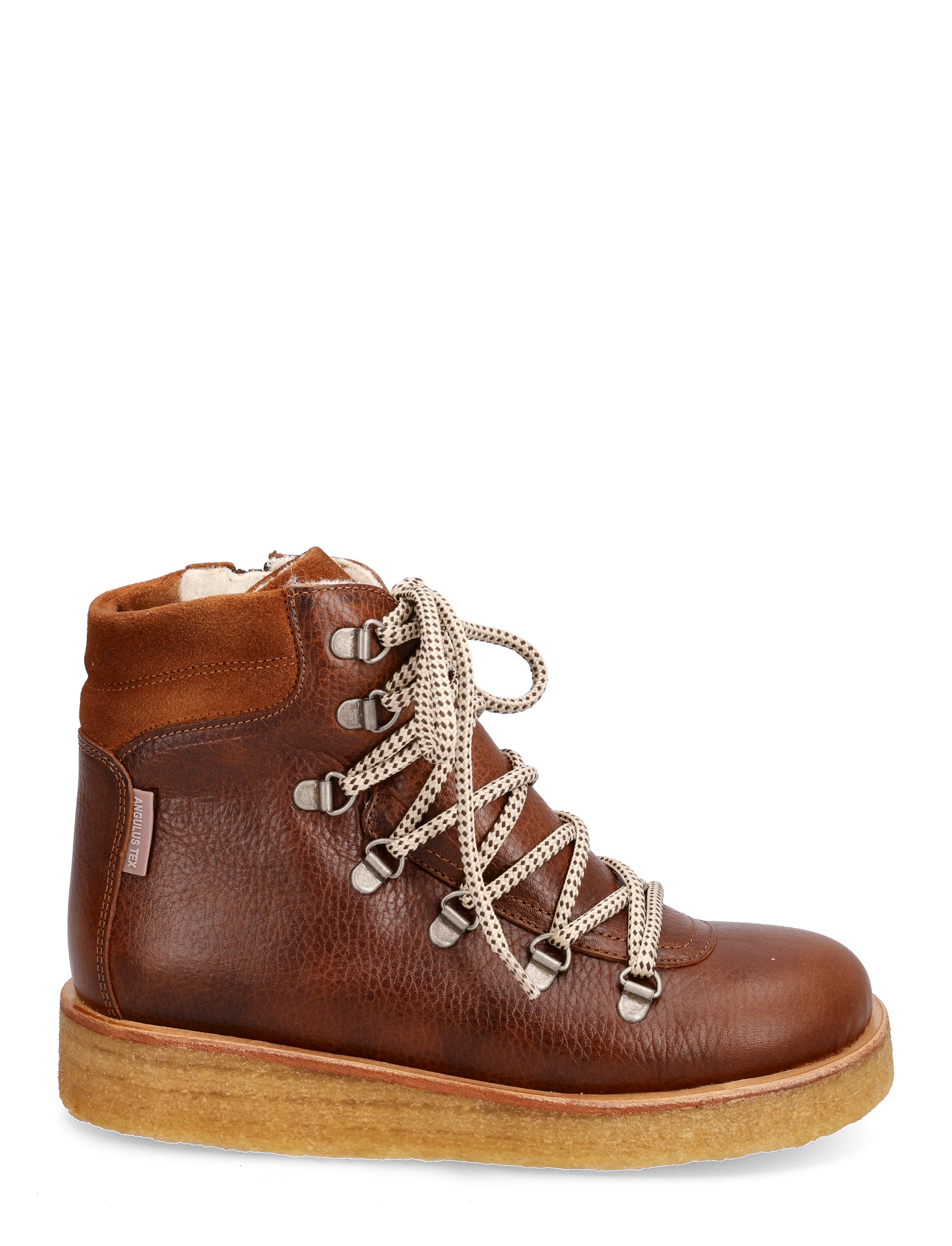 ANGULUS - Boots - flat - höstskor - 2509/2219 cognac - 1