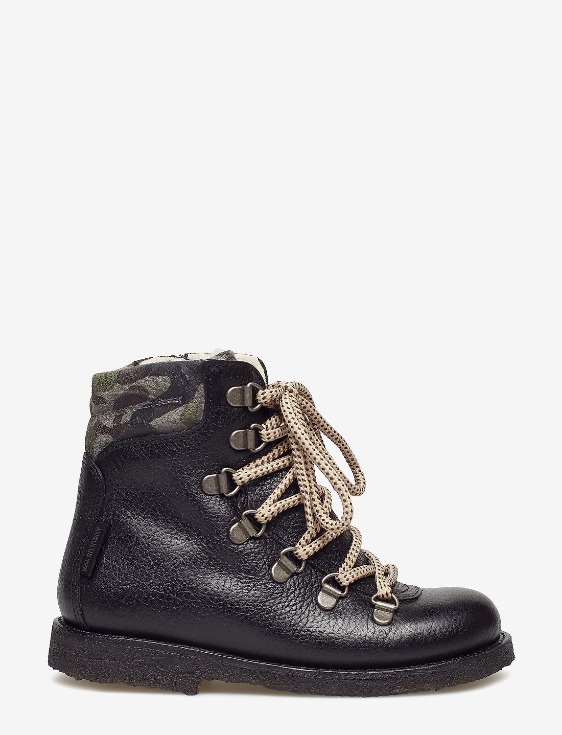 ANGULUS - Boots - flat - vinter boots - 2504/2175/1604 black/army prin - 1