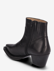 ANGULUS - Bootie - block heel - with zippe - aukštakulniai - 1604 black - 2