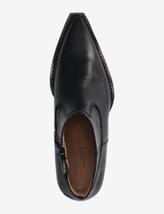 ANGULUS - Bootie - block heel - with zippe - high heel - 1604 black - 3