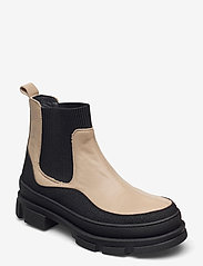 ANGULUS - Boots - flat - „chelsea“ stiliaus aulinukai - 1321/1571/019 black/beige/blac - 0
