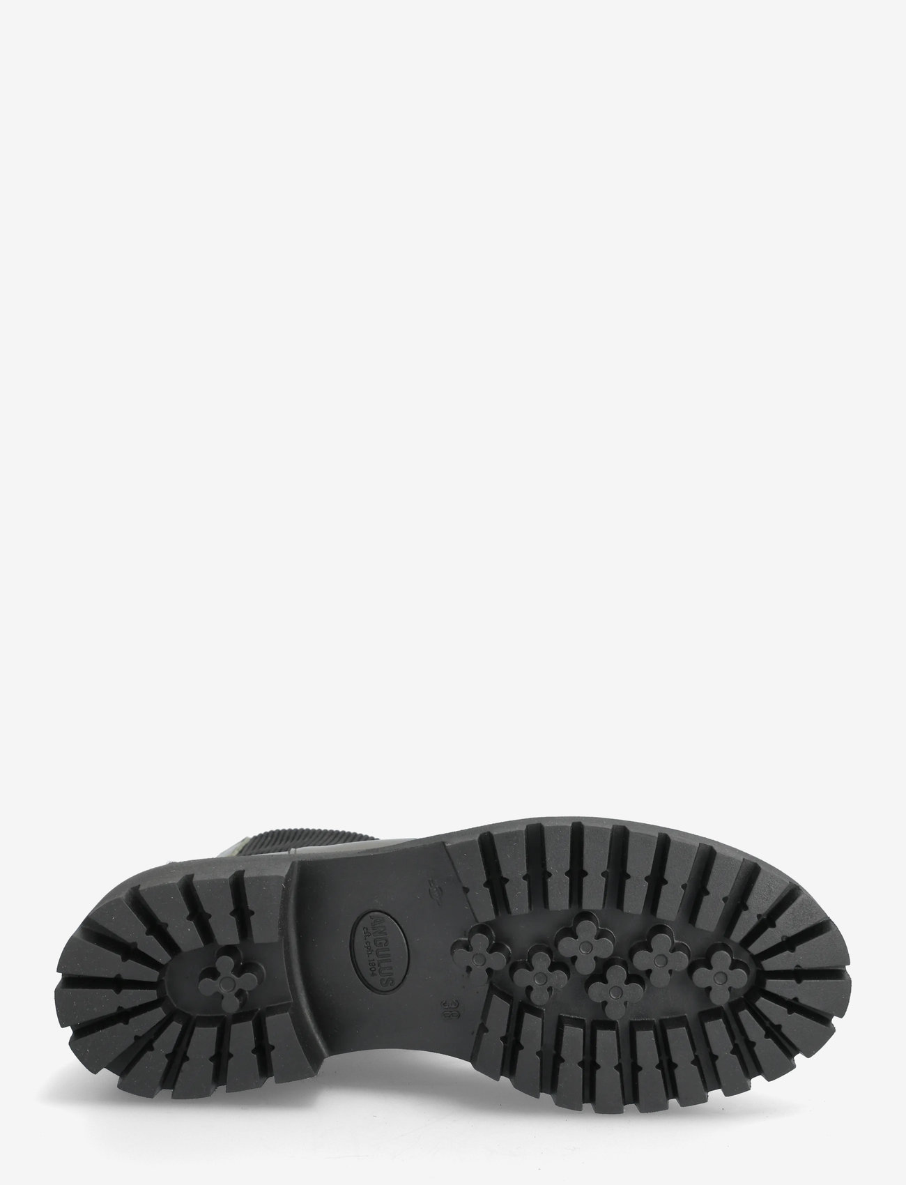 ANGULUS - Booties - flat - with elastic - chelsea boots - 1446/019 olive/ black - 4