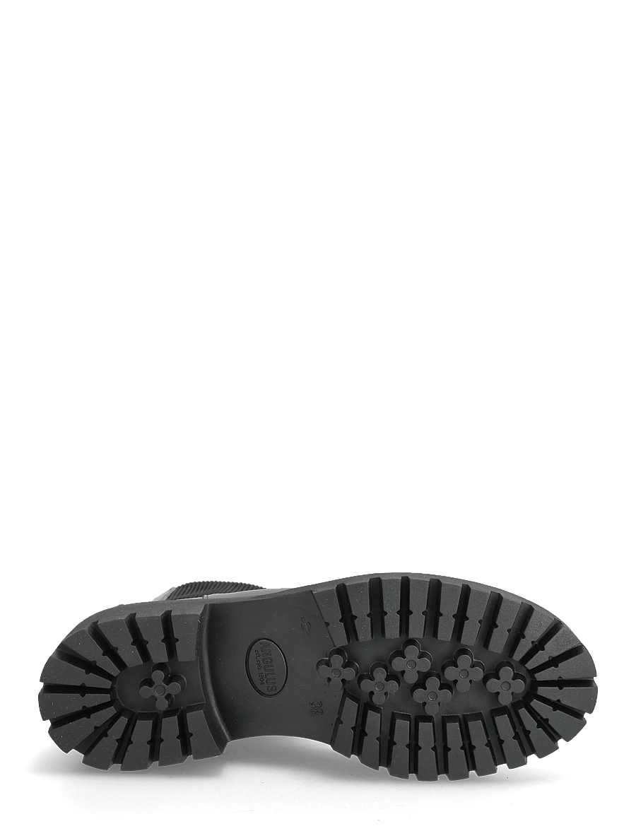 ANGULUS - Booties - flat - with elastic - stövlar - 1446/019 olive/ black - 4