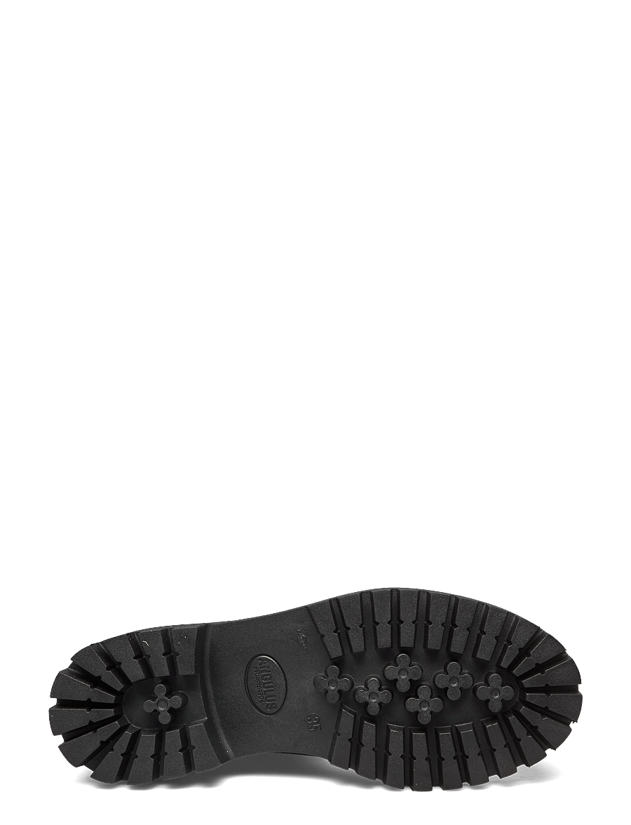 ANGULUS - Booties - flat - with elastic - madalad poolsaapad - 1604/019 black/black - 5