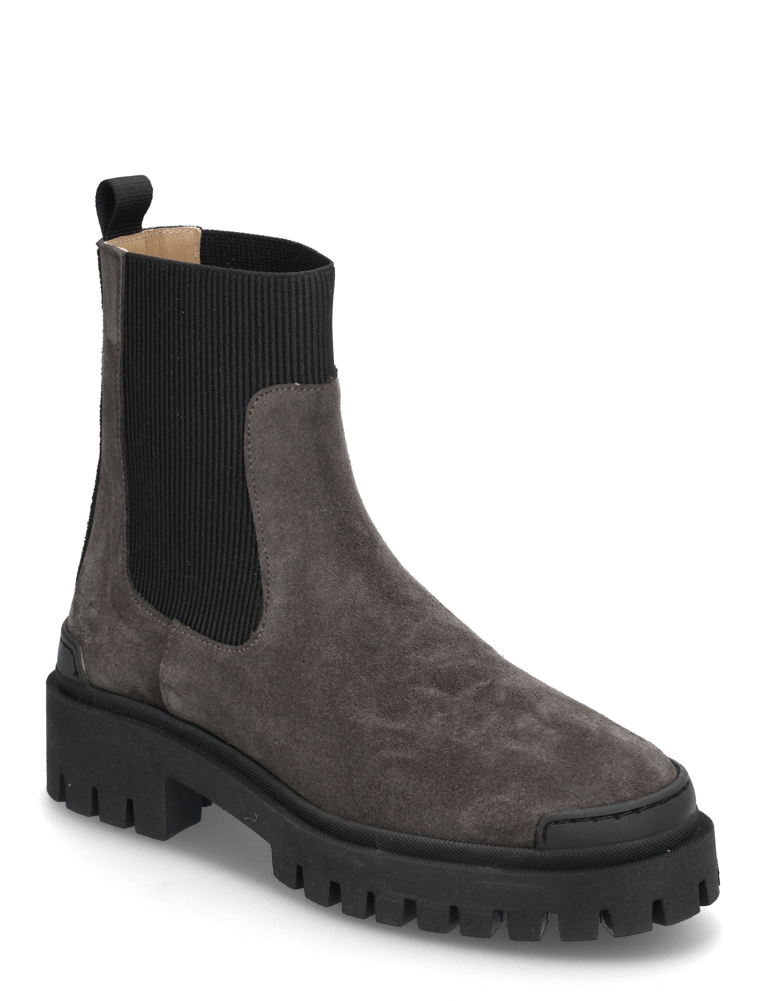 ANGULUS Booties - flat - with elastic - Transitional Layering - 1716/019 ESPRESSO/BLACK / brown