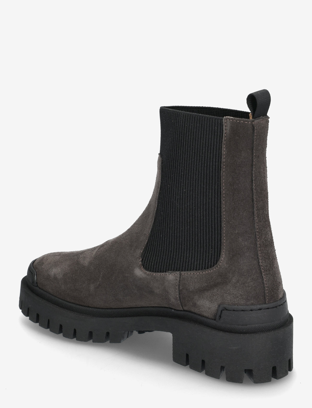 ANGULUS - Booties - flat - with elastic - chelsea støvler - 1716/019 espresso/black - 1