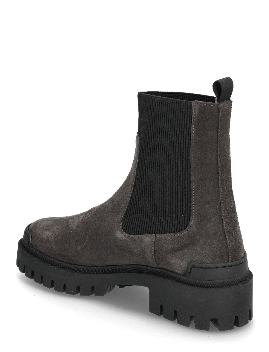 ANGULUS - Booties - flat - with elastic - stövlar - 1716/019 espresso/black - 2