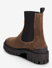 ANGULUS - Boots - flat - chelsea stila zābaki - 1753/019 taupe/black - 2