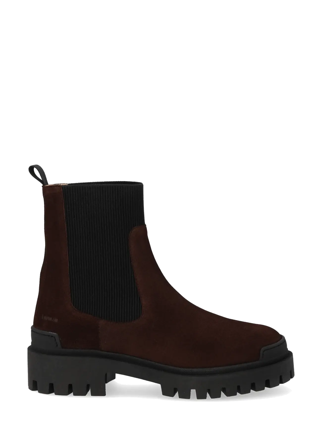 ANGULUS - Booties - flat - with elastic - madalad poolsaapad - 2193/019 brown/black - 1